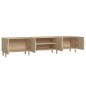vidaXL Mueble para TV madera contrachapada roble Sonoma 180x31,5x40 cm
