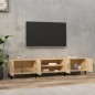 vidaXL Mueble para TV madera contrachapada roble Sonoma 180x31,5x40 cm vidaXL Mueble para TV madera contrachapada roble Sonoma 180x31,5x40 cm