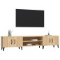 vidaXL Mueble para TV madera contrachapada roble Sonoma 180x31,5x40 cm vidaXL Mueble para TV madera contrachapada roble Sonoma 180x31,5x40 cm