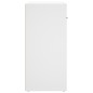 vidaXL Aparador de madera contrachapada blanco 80x33x70 cm vidaXL Aparador de madera contrachapada blanco 80x33x70 cm