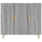 vidaXL Aparador de madera de ingeniería gris Sonoma 90x34x80 cm vidaXL Aparador de madera de ingeniería gris Sonoma 90x34x80 cm
