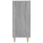 vidaXL Aparador de madera de ingeniería gris Sonoma 90x34x80 cm vidaXL Aparador de madera de ingeniería gris Sonoma 90x34x80 cm