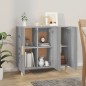 vidaXL Aparador de madera de ingeniería gris Sonoma 90x34x80 cm vidaXL Aparador de madera de ingeniería gris Sonoma 90x34x80 cm
