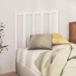 vidaXL Cabecero de cama madera maciza de pino blanco 106x4x100 cm