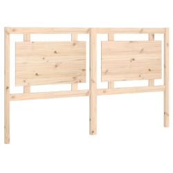 vidaXL Cabecero de cama madera maciza de pino 165,5x4x100 cm