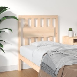 vidaXL Cabecero de cama madera maciza de pino 80,5x4x100 cm