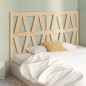 vidaXL Cabecero de cama madera maciza de pino 141x4x100 cm vidaXL Cabecero de cama madera maciza de pino 141x4x100 cm
