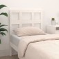 vidaXL Cabecero de cama madera maciza de pino blanco 80,5x4x100 cm vidaXL Cabecero de cama madera maciza de pino blanco 80,5x4x100 cm