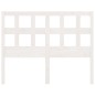 vidaXL Cabecero de cama madera maciza de pino blanco 155,5x4x100 cm vidaXL Cabecero de cama madera maciza de pino blanco 155,5x4x100 cm