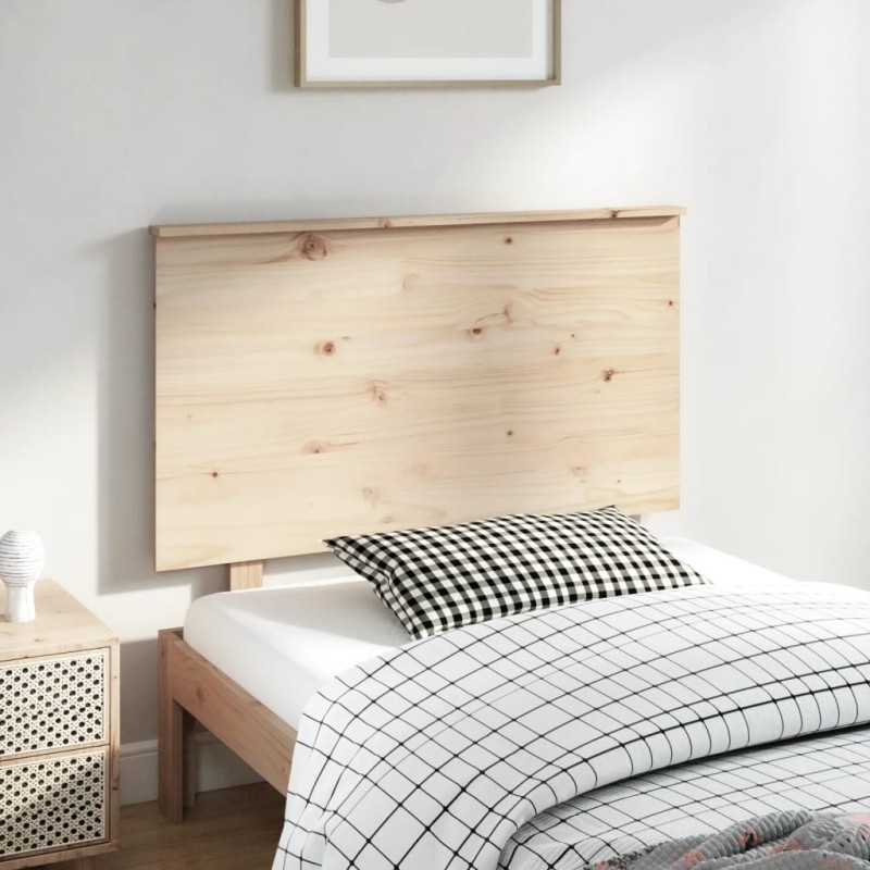 vidaXL Cabecero de cama madera maciza de pino 104x6x82,5 cm vidaXL Cabecero de cama madera maciza de pino 104x6x82,5 cm