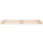 vidaXL Cama de palets de madera maciza de pino 75x190 cm vidaXL Cama de palets de madera maciza de pino 75x190 cm