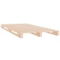 vidaXL Cama de palets madera maciza pino individual 90x190 cm vidaXL Cama de palets madera maciza pino individual 90x190 cm