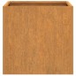 vidaXL Jardineras 2 unidades acero corten 42x40x39 cm vidaXL Jardineras 2 unidades acero corten 42x40x39 cm