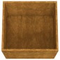 vidaXL Jardineras 2 unidades acero corten 42x40x39 cm vidaXL Jardineras 2 unidades acero corten 42x40x39 cm