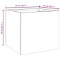 vidaXL Jardineras 2 unidades acero corten 42x40x39 cm vidaXL Jardineras 2 unidades acero corten 42x40x39 cm