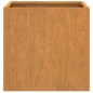 vidaXL Jardineras 2 unidades acero corten 49x47x46 cm vidaXL Jardineras 2 unidades acero corten 49x47x46 cm