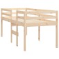 vidaXL Cama alta madera maciza pino 80x200 cm vidaXL Cama alta madera maciza pino 80x200 cm