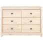 vidaXL Aparador de madera maciza de pino 100x40x72 cm vidaXL Aparador de madera maciza de pino 100x40x72 cm