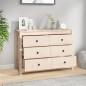 vidaXL Aparador de madera maciza de pino 100x40x72 cm vidaXL Aparador de madera maciza de pino 100x40x72 cm