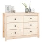 vidaXL Aparador de madera maciza de pino 100x40x72 cm vidaXL Aparador de madera maciza de pino 100x40x72 cm