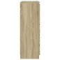 vidaXL Cajonera de madera contrachapada roble Sonoma 60x36x103 cm vidaXL Cajonera de madera contrachapada roble Sonoma 60x36x103 cm