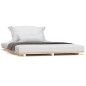 vidaXL Estructura de cama de madera maciza de pino 140x190 cm vidaXL Estructura de cama de madera maciza de pino 140x190 cm