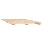 vidaXL Estructura de cama de madera maciza de pino 140x190 cm vidaXL Estructura de cama de madera maciza de pino 140x190 cm