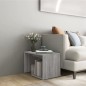vidaXL Mesa auxiliar madera contrachapada gris Sonoma 59x36x38 cm vidaXL Mesa auxiliar madera contrachapada gris Sonoma 59x36x38 cm