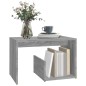 vidaXL Mesa auxiliar madera contrachapada gris Sonoma 59x36x38 cm vidaXL Mesa auxiliar madera contrachapada gris Sonoma 59x36x38 cm