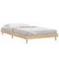 vidaXL Estructura de cama madera contrachapada roble Sonoma 100x200 cm vidaXL Estructura de cama madera contrachapada roble Sonoma 100x200 cm