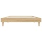 vidaXL Estructura de cama madera contrachapada roble Sonoma 100x200 cm vidaXL Estructura de cama madera contrachapada roble Sonoma 100x200 cm