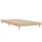 vidaXL Estructura de cama madera contrachapada roble Sonoma 90x190 cm vidaXL Estructura de cama madera contrachapada roble Sonoma 90x190 cm
