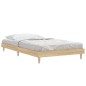 vidaXL Estructura de cama madera contrachapada roble Sonoma 90x190 cm vidaXL Estructura de cama madera contrachapada roble Sonoma 90x190 cm