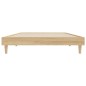 vidaXL Estructura de cama madera contrachapada roble Sonoma 90x190 cm vidaXL Estructura de cama madera contrachapada roble Sonoma 90x190 cm