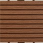 vidaXL Baldosas de WPC 30x30 cm 11 unidades 1 m² marrón vidaXL Baldosas de WPC 30x30 cm 11 unidades 1 m² marrón