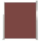 vidaXL Toldo lateral de jardín o terraza marrón 160x300 cm vidaXL Toldo lateral de jardín o terraza marrón 160x300 cm