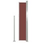 vidaXL Toldo lateral de jardín o terraza marrón 160x300 cm vidaXL Toldo lateral de jardín o terraza marrón 160x300 cm