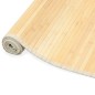 vidaXL Alfombra de bambú color natural 160x230 cm vidaXL Alfombra de bambú color natural 160x230 cm