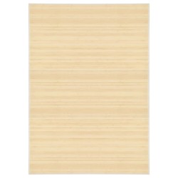 vidaXL Alfombra de bambú color natural 120x180 cm
