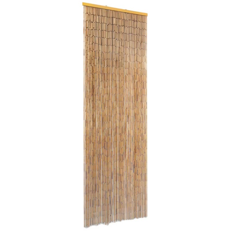 vidaXL Cortina de bambú puerta contra insectos 56x185 cm vidaXL Cortina de bambú puerta contra insectos 56x185 cm