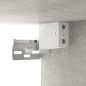 vidaXL Mueble con espejo y LED color gris hormigón 91x15x76,5 cm vidaXL Mueble con espejo y LED color gris hormigón 91x15x76,5 cm