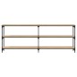 vidaXL Mesa consola madera de ingeniería roble Sonoma 200x29x75 cm