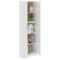 vidaXL Armario de pasillo de madera contrachapada blanco 55x25x189 cm vidaXL Armario de pasillo de madera contrachapada blanco 55x25x189 cm