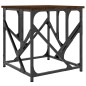 vidaXL Mesa de centro madera de ingeniería marrón roble 45x45x47,5 cm vidaXL Mesa de centro madera de ingeniería marrón roble 45x45x47,5 cm