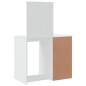 vidaXL Tocador con luces LED blanco 90x42x132,5 cm vidaXL Tocador con luces LED blanco 90x42x132,5 cm