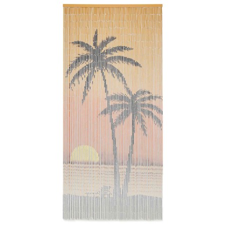 vidaXL Cortina de bambú para puerta contra insectos 90x200 cm