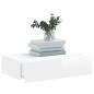 vidaXL Mueble de TV con luces LED blanco con brillo 60x35x15,5 cm vidaXL Mueble de TV con luces LED blanco con brillo 60x35x15,5 cm