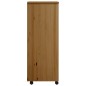 vidaXL Cajonera con ruedas MOSS madera maciza pino marrón miel vidaXL Cajonera con ruedas MOSS madera maciza pino marrón miel