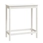 vidaXL Mesa alta de bar madera maciza de pino blanco 100x50x110 cm vidaXL Mesa alta de bar madera maciza de pino blanco 100x50x110 cm