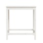 vidaXL Mesa alta de bar madera maciza de pino blanco 100x50x110 cm vidaXL Mesa alta de bar madera maciza de pino blanco 100x50x110 cm